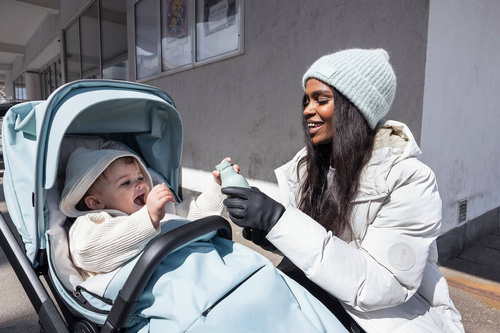 Thule Stroller Footmuff - Misty Rose