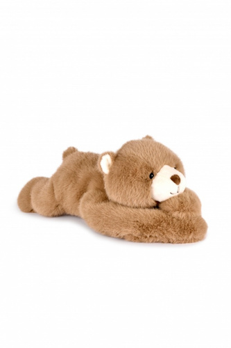 DOUDOU – Podcoll weighted plush teddy bear by Histoire d'Ours, 50 cm, light brown