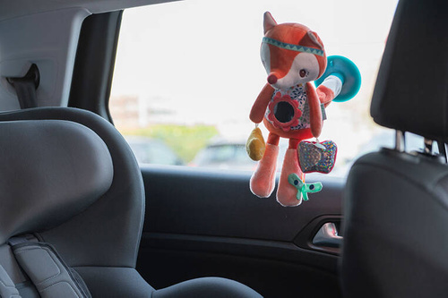 LILLIPUTIENS Multifunctional suction cup cuddly toy Fox Alice 6 m+
