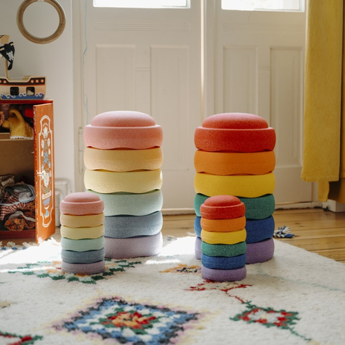 Stapelstein - Original Mini - rainbow pastel