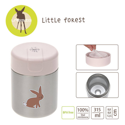 Lassig – Little Forest Bunny Insulated Food Container (315 ml)