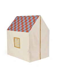 KID'S CONCEPT - play house tent dusty blue check