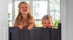 BabyDan Alma Safety Gate, Black