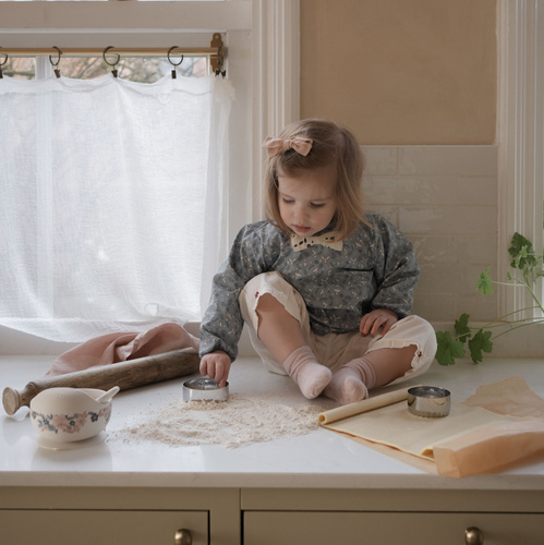Elodie Details - Silicone Bowl Set - Blue Garden