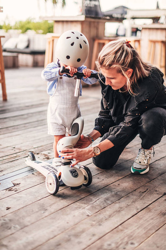 SCOOTANDRIDE - Highwaykick 2in1 Ride and scooter 1-5 years Ash