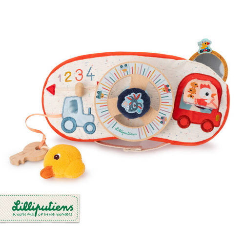 LILLIPUTIENS Soft activation board for play Farm 10 m+