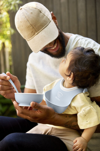 BABYBJORN - Dinnerware Set, 8 pcs - Powder Blue