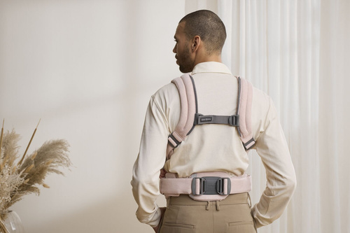BABYBJORN - Baby Carrier Harmony, Woven, Light pink mélange