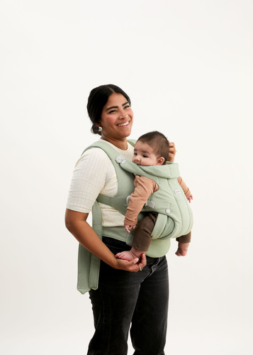 BABYBJORN - Baby Carrier HOLD, WOVEN, Light Green