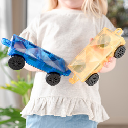 CONNETIX – Bright Car Pack magnetic tiles 2 pcs.