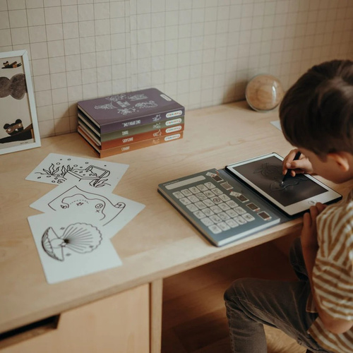Kidywolf – iIlluminated drawing tablet KIDYDRAW MINI, ocean and pirates