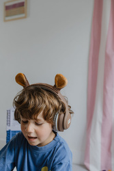 Kidywolf - Bluetooth headphones with magnetic ears KIDYEARS, bear