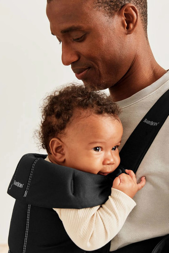 BABYBJÖRN - Baby Carrier MINI Woven, Black