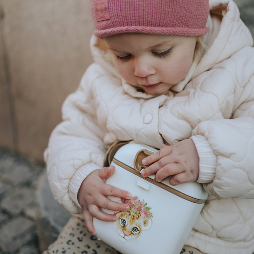 Elodie Details - BackPack MINI Petit River Rose + Lunchbox + Water Bottle - Rosy Bow Leo - SET