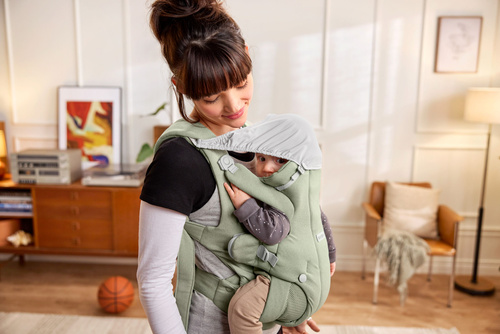 BABYBJORN - Baby Carrier HOLD, WOVEN, Light Green