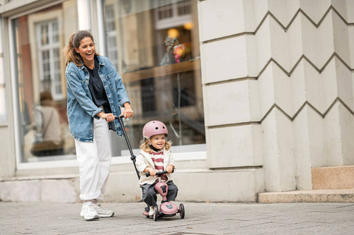 SCOOTANDRIDE - Highwaykick Push and Go 2in1 Ride and scooter 1-5 years Wildberry