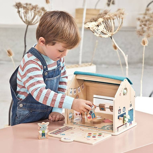 LILLIPUTIENS - wooden toy My first school 3 +