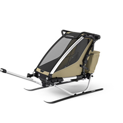 Child bicycle trailer - Thule Chariot Cross 2 - Faded Khaki