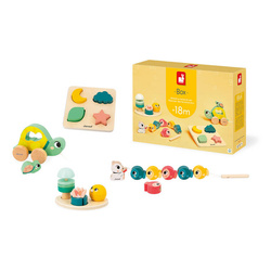 Janod - Set of educational toys Box 18 months
