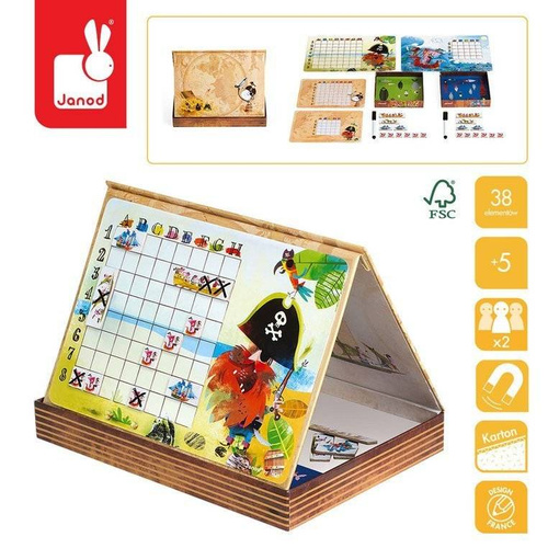 Janod - Ships magnetic game