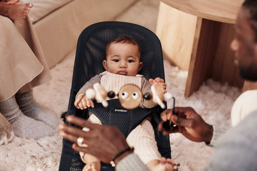 BABYBJORN - Toy for Bouncer - Googly eyes Black and White