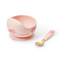  Elodie Details - Silicone Bowl Set - Rosy Bow