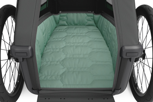 Bicycle trailer for a dog - Thule Bexey M up to 35 kg - Haze green