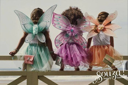 Souza! - Kostium spódniczka i skrzydła elf wróżka Angelina 3-5 lat