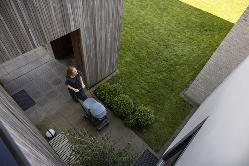 Thule - Maple - infant car seat boot cover - Mid Blue