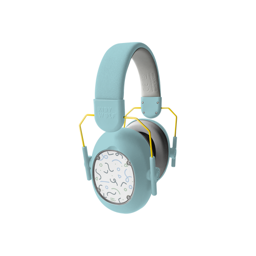 Kidywolf - KIDYNOISE noise-canceling headphones for children, blue