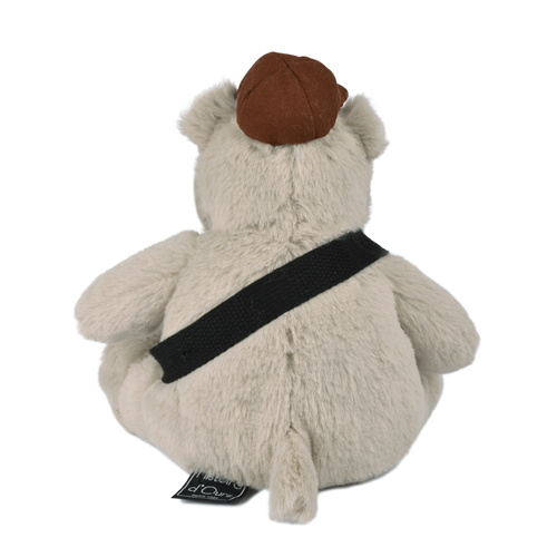 DOUDOU – HELLO BROOK plush hippo Histoire d'Ours, 20 cm, beige