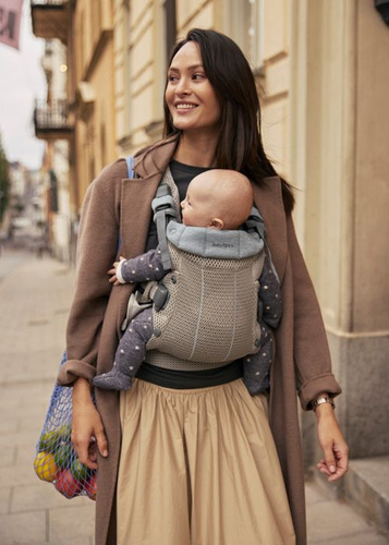 BABYBJORN - Baby Carrier Harmony 3D Mesh, Grey beige