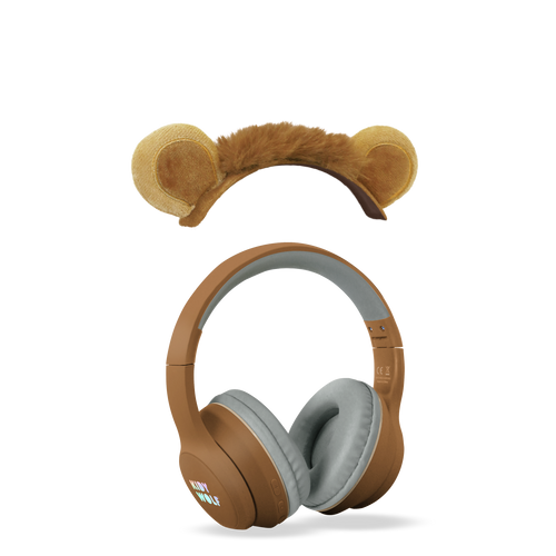 Kidywolf - Bluetooth headphones with magnetic ears KIDYEARS, lion