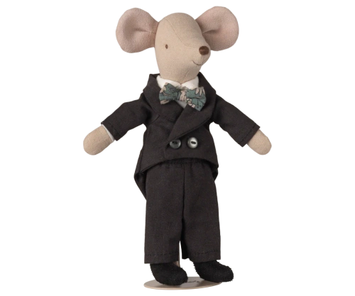 MAILEG - a pair of wedding mice in a box, Mom and Dad