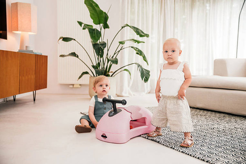 SCOOTANDRIDE - My First Ewolucyjny jeździk pchacz 3w1 6 m+ Steel