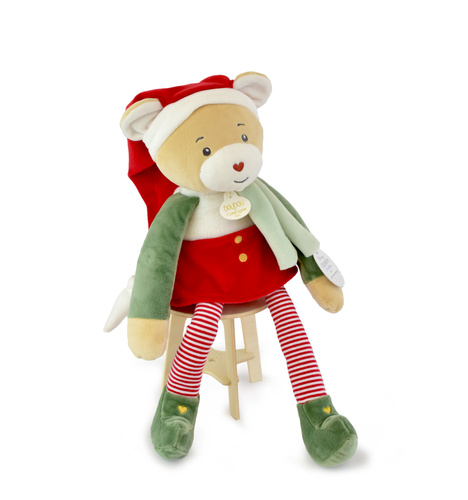 DOUDOU - Christmas pixy plush, Doudou et Compagnie, 40 cm, Farceur Cannelle