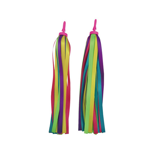 MICRO - three-wheeled scooter handlebar ribbons, neon