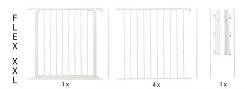 Baby Dan - Flex XXL Hearthgate, white