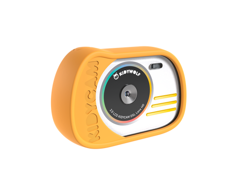 Kidywolf - KIDYCAM - digital camera for children, waterproof, orange