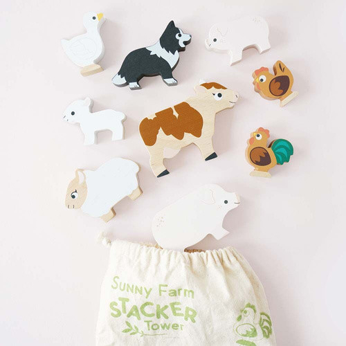 Le Toy Van – Wooden Farm Animal Figures