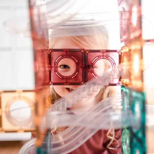 CONNETIX - 106 Piece Pastel Ball Run Pack EU