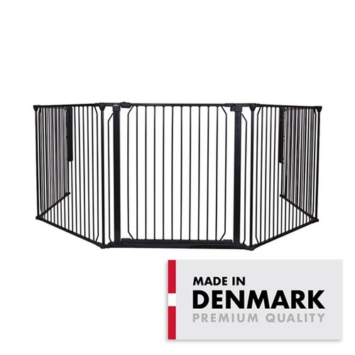 Baby Dan - Carl Wide 3X outdoor safety gate, black