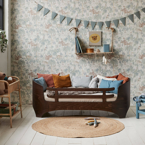 LEANDER - safety guard for CLASSIC™ Junior bed, walnut