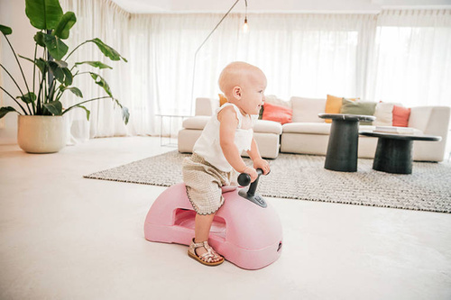 SCOOTANDRIDE - My First Ewolucyjny jeździk pchacz 3w1 6 m+ Rose