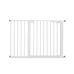 Baby Dan - Premier Safety Gate +  2 extension 7 cm + panel 32 cm, white