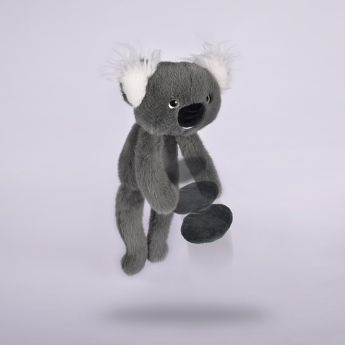 DOUDOU - magnetic plush Podcoll Koala, Histoire d'Ours, 30 cm, grey