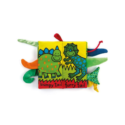 Jellycat – Sensory Book for Children “Dino Tails”