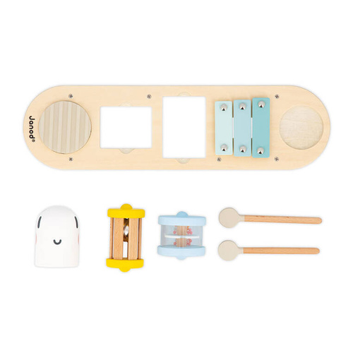 Janod - Wooden musical mini table Earthworm Sweet Cocoon 12 m +