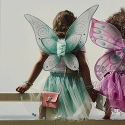 Souza! - Kostium spódniczka i skrzydła elf wróżka Angelina 3-5 lat