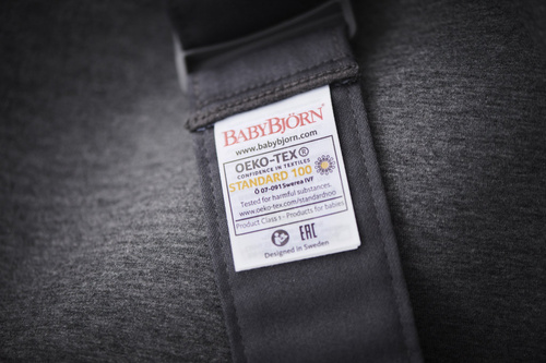 BABYBJÖRN - Baby Carrier MINI 3D Jersey, Dark Grey